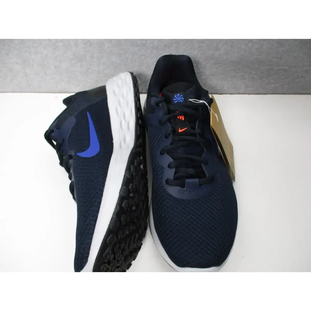 Nike Revolution 6 Next Nature Blue Road Running Shoes Mens Sz 7 Womens Sz 9.5